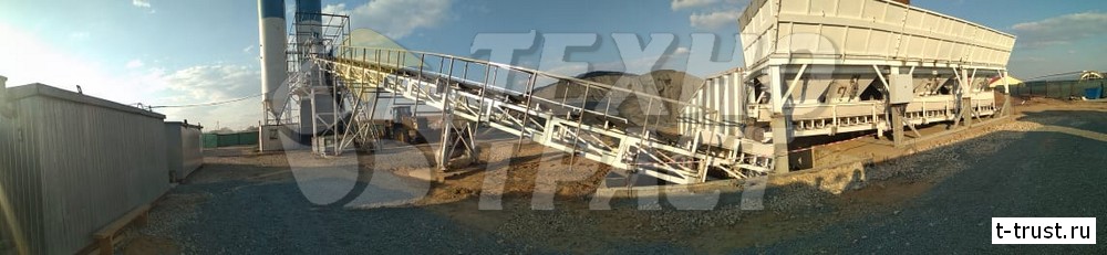 БСУ. Панорама бетонного завода